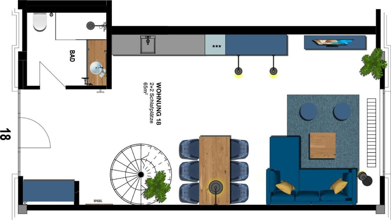 Apartment Seebruecke - Mit 1 Schlafzimmer Und Terrasse S18 Heringsdorf (Usedom)